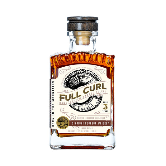 Full Curl Straight Bourbon Whiskey Small Batch 3 Year 750ml