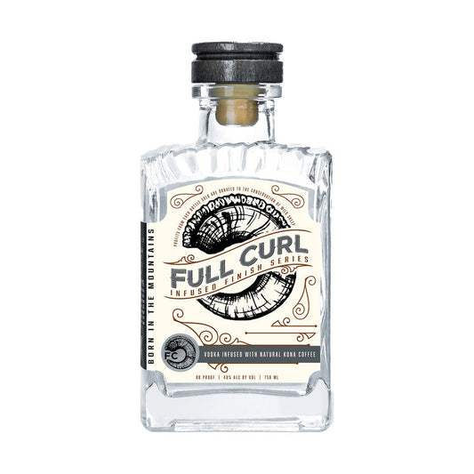 Full Curl Vodka Infused with Natural Kona Coffee 750ml