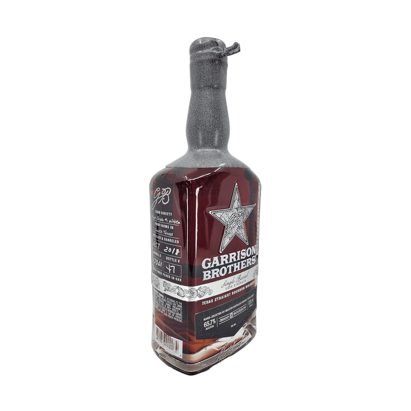 Garrison Brothers Single Barrel 'Shop Bourbon' Selection Barrel #13361 Texas Straight Bourbon Whiskey