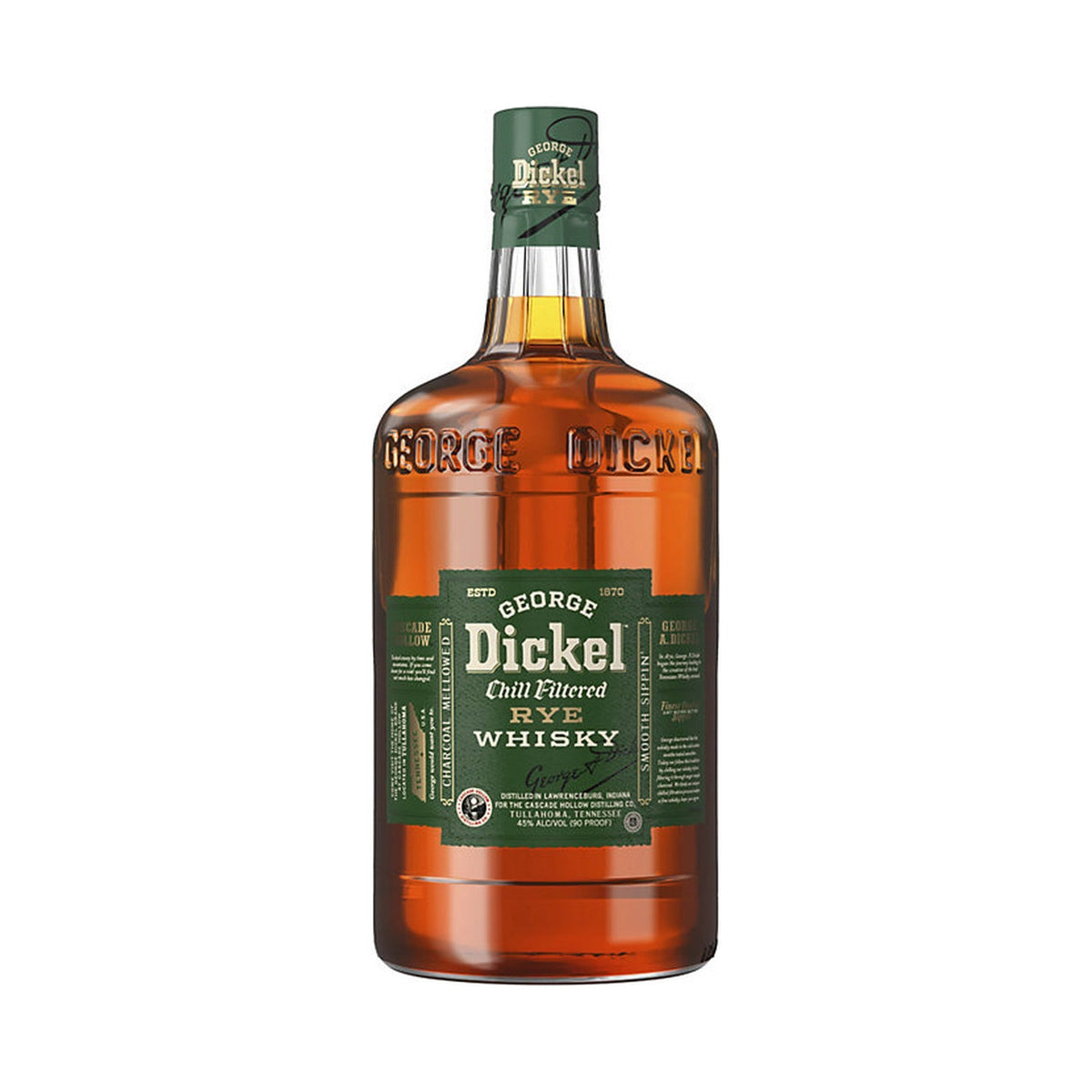 George Dickel Rye Whisky 1.75L