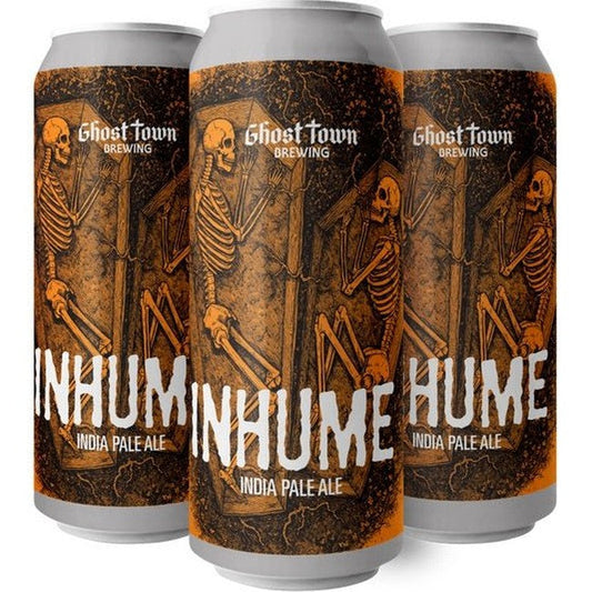Ghost Town Brewing 'Inhume' IPA Beer 4-Pack