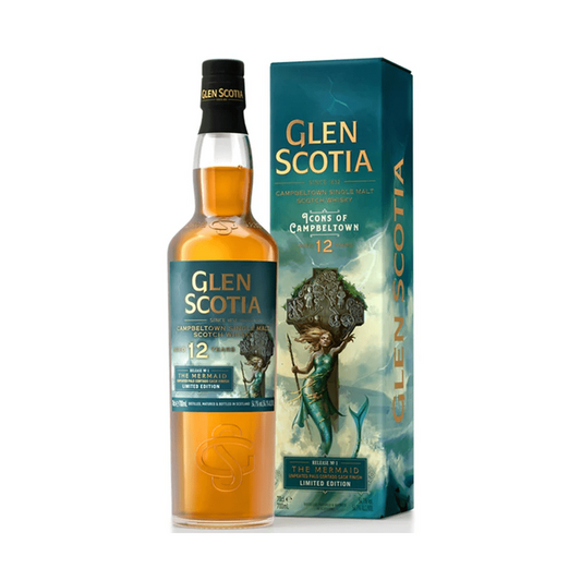 Glen Scotia 'The Mermaid' 12 Year Old Single Malt Scotch Whisky