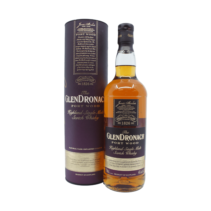 Glendronach 10 Year Old Port Wood Highland Single Malt Scotch Whisky