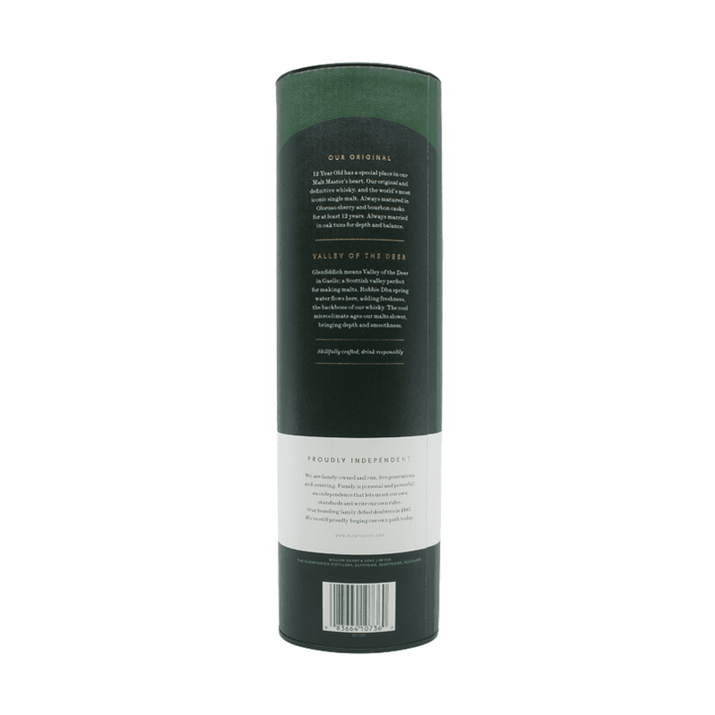 Glenfiddich 12 Year Old Single Malt Scotch Whisky