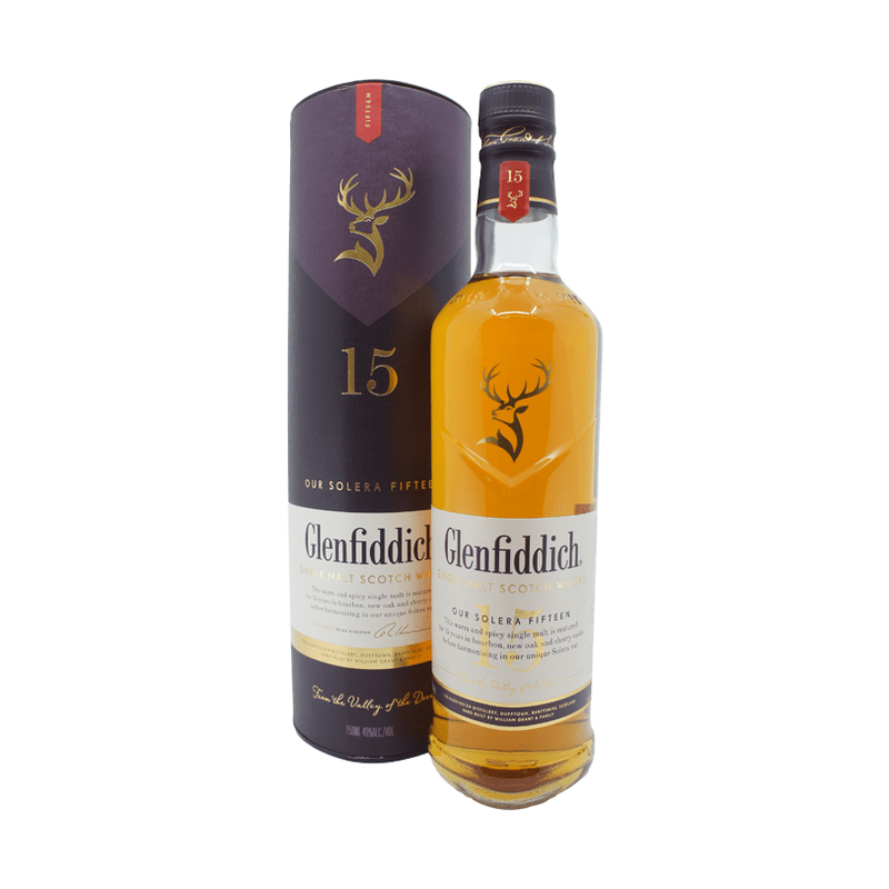 Glenfiddich 15 YO Solera Reserve Speyside Single Malt (750mL)