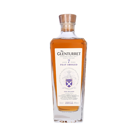 Glenturret 7 Year Peat Smoked Scotch