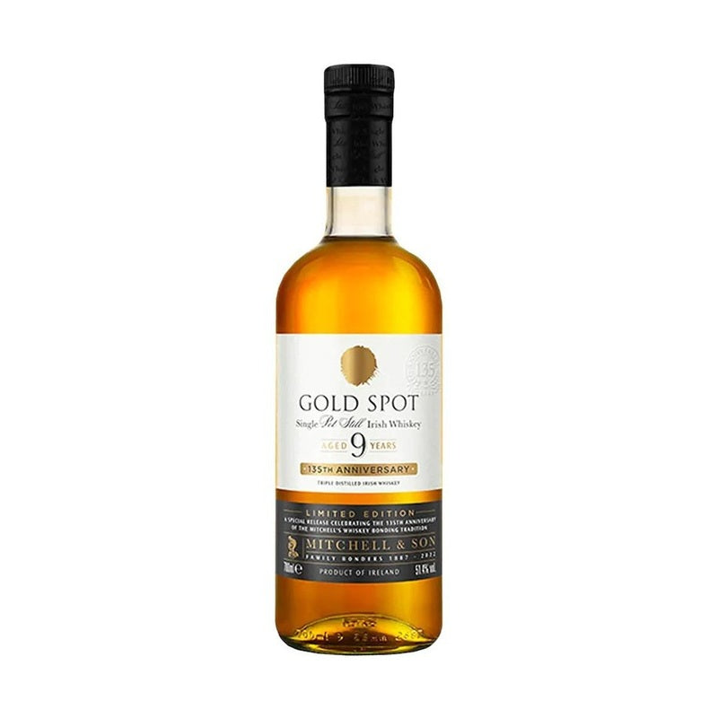 Gold Spot 9 Year Old 135th Anniversary Single Pot Still Irish Whiskey