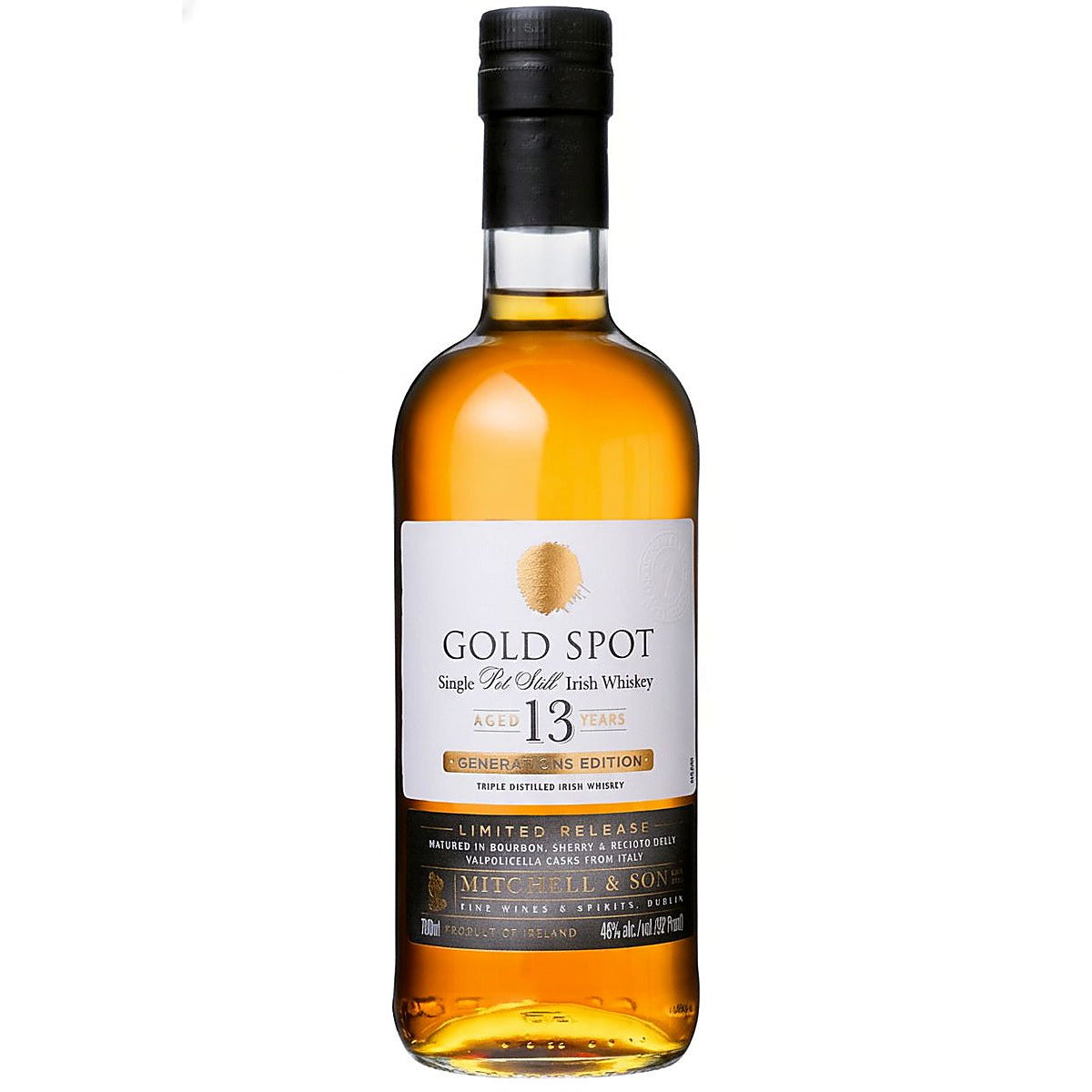 Gold Spot Single Pot Still Irish Generations Edition 700 ml