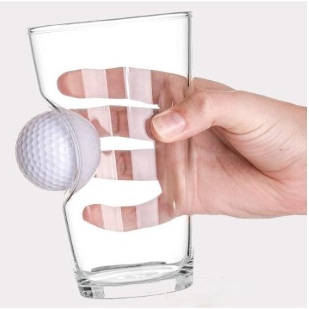 Golf Ball Beer Pint Glass (16 oz)