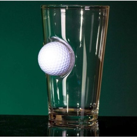 Golf Ball Beer Pint Glass (16 oz)