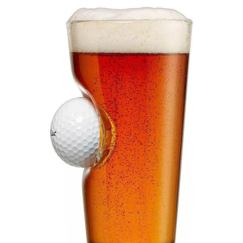 Golf Ball Beer Pint Glass (16 oz)