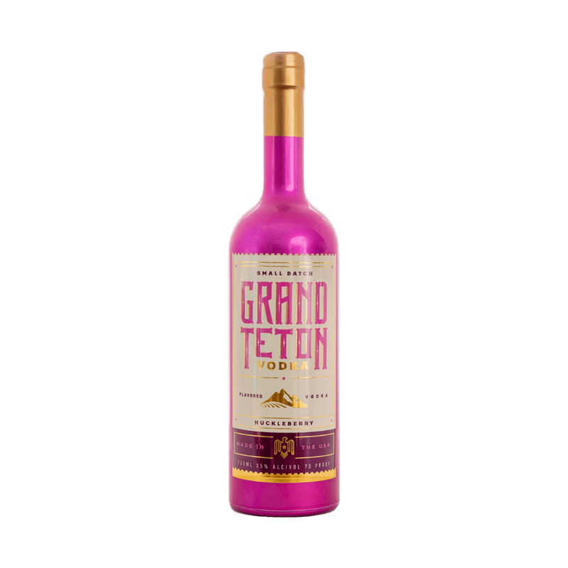 Grand Teton Huckleberry Flavored Vodka (750mL)