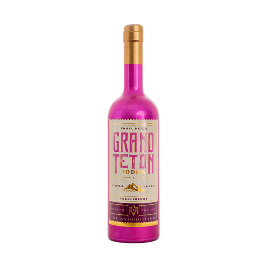 Grand Teton Huckleberry Flavored Vodka (750mL)