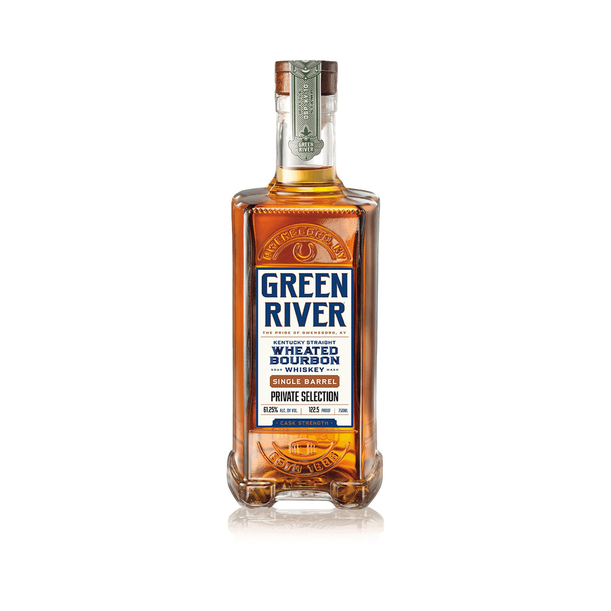 Green River Cask Strength Single Barrel Wheated Bourbon 750ml