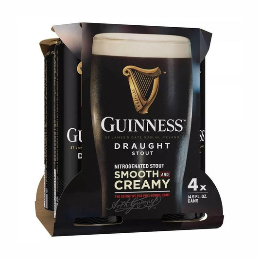Guinness Draught Stout Beer 4-Pack