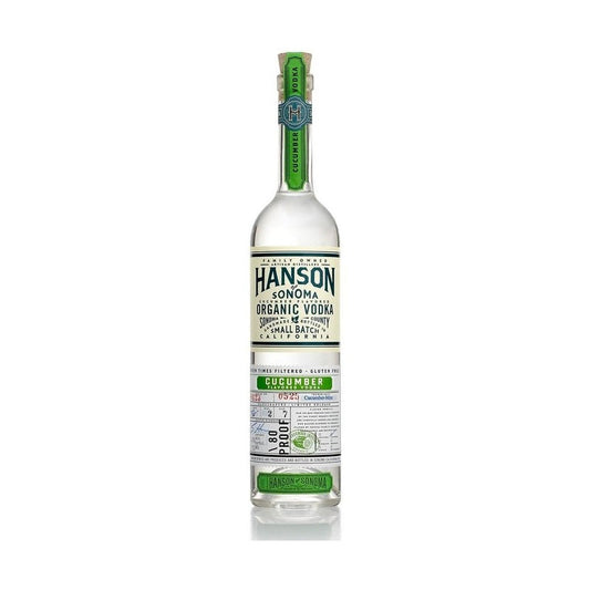 Hanson of Sonoma Organic Cucumber Flavored Vodka