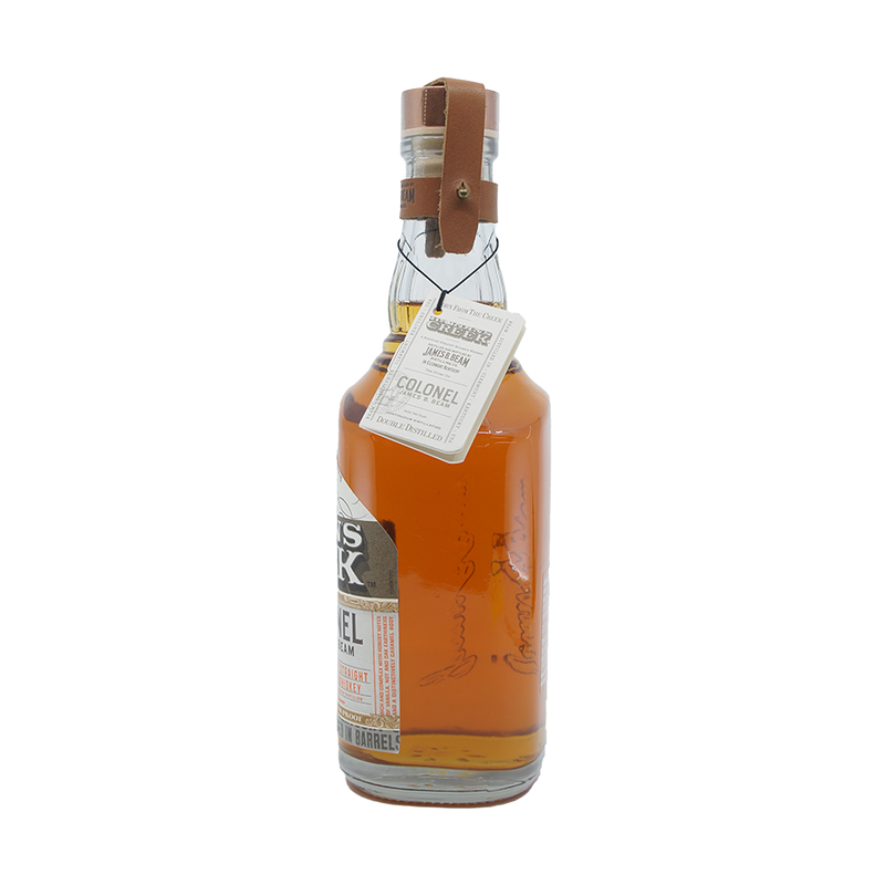 Hardin's Creek Colonel James B. Beam Kentucky Straight Bourbon Whiskey