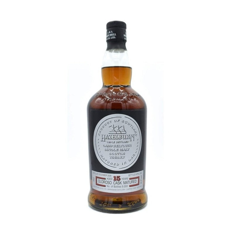 Hazelburn 15 Year Old Oloroso Cask Matured Campbeltown Single Malt Scotch Whisky