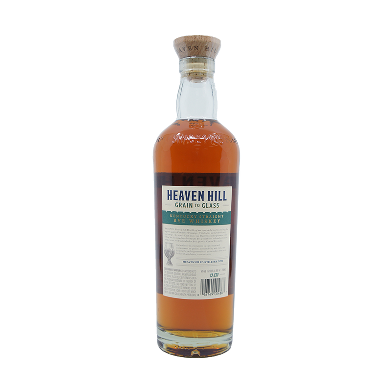 Heaven Hill 'Grain To Glass Rye' Straight Rye Whiskey