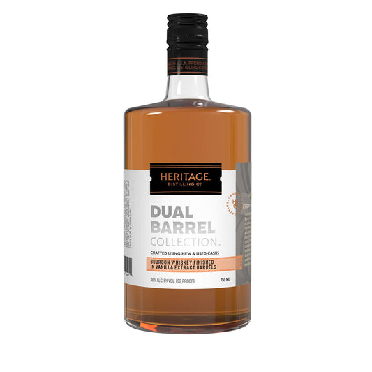 Heritage Distilling Dual Barrel (Vanilla) Bourbon Whiskey 750ml