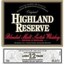 Highland Reserve Scotch 12 Year (750ml)