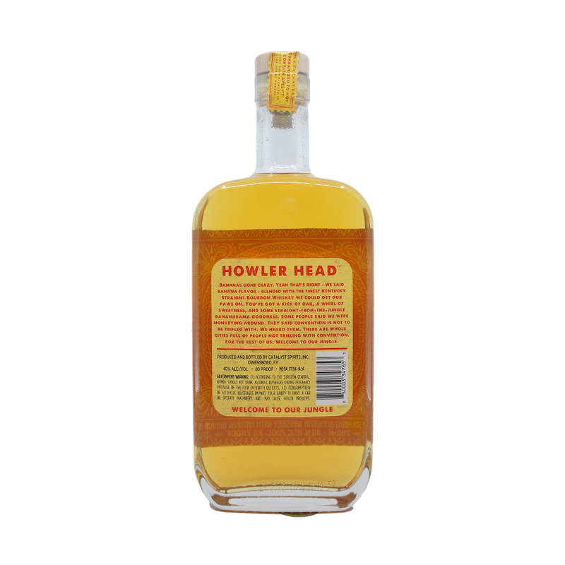 Howler Head Banana Infused Kentucky Straight Bourbon Whiskey