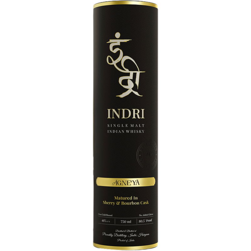 Indri Agneya Indian Single Malt Whiskey