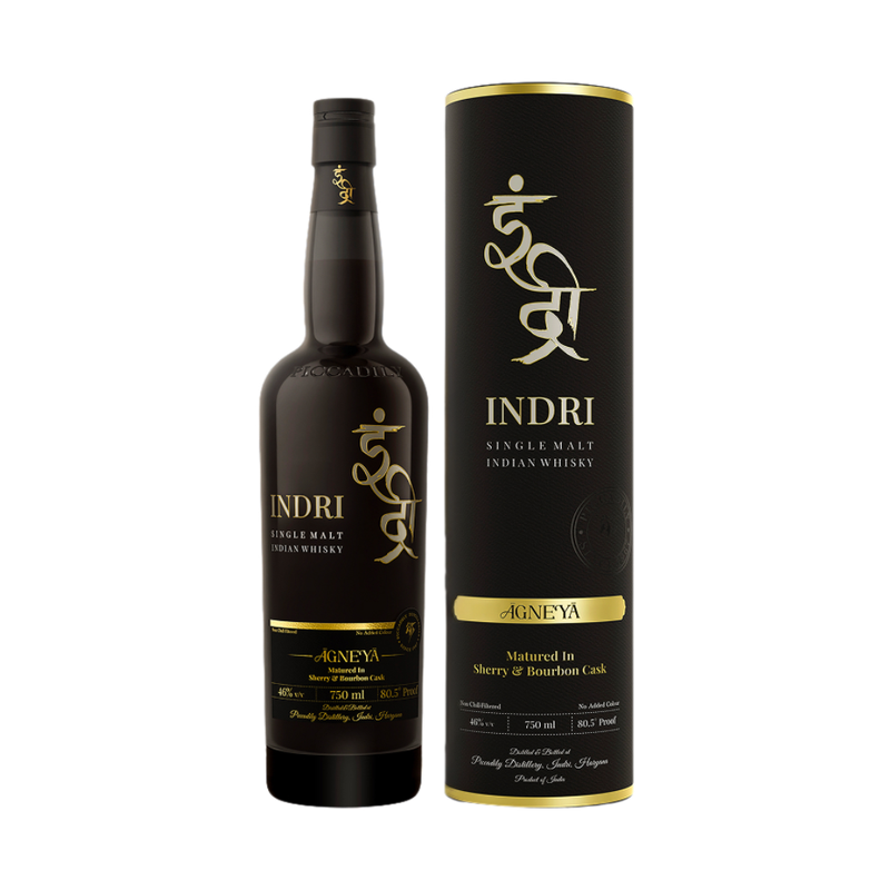 Indri Agneya Indian Single Malt Whiskey
