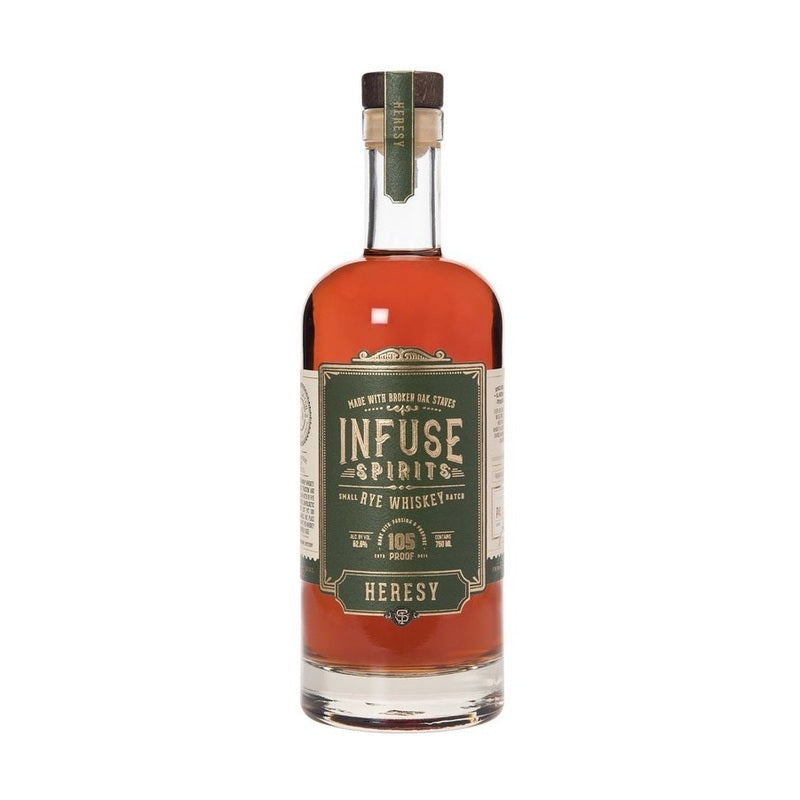 Infuse Spirits Heresy Rye Whiskey