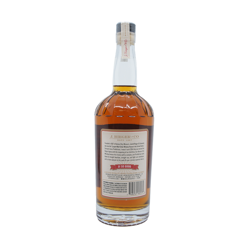 J. Rieger & Co. Kansas City Whiskey