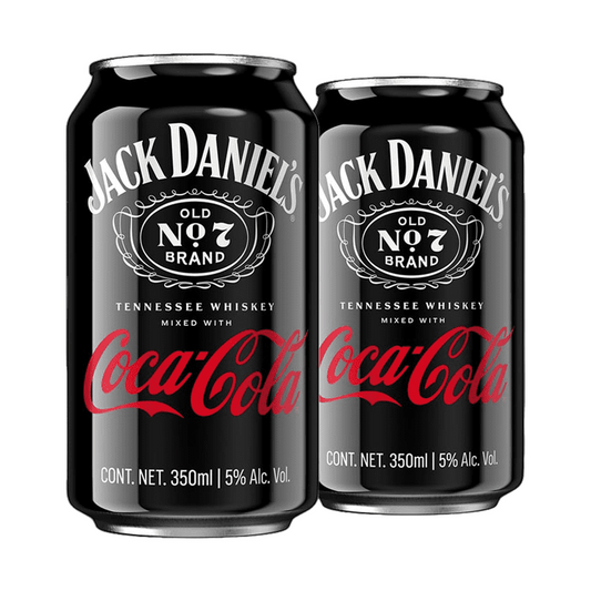 Jack Daniel's Whiskey & Coca-Cola Canned Cocktail 4-Pack