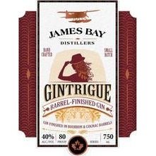 James Bay Gintrigue Barrel Finished Gin (750mL)