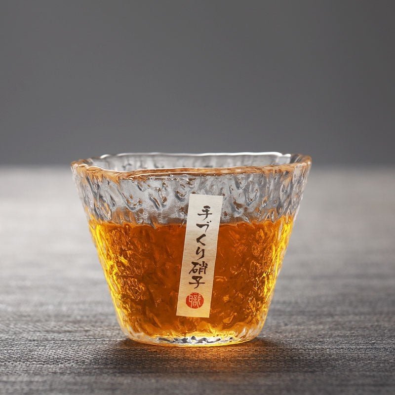 Japanese Hammered Spirits Glass