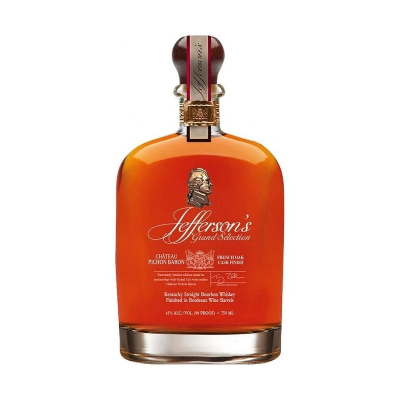 Jefferson's Grand Selection Château Pichon Baron French Oak Cask Finish Kentucky Straight Bourbon Whiskey