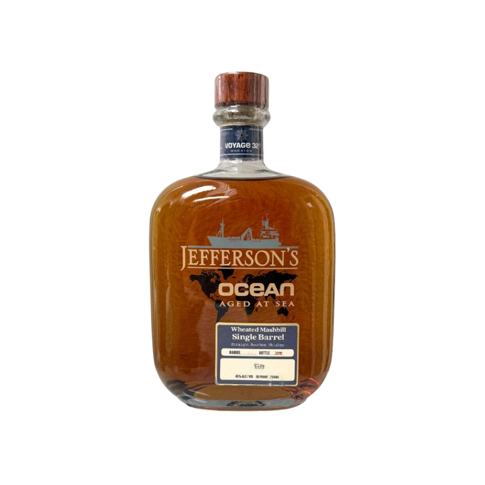Jefferson's Ocean Aged at Sea Wheated Mashbill Single Barrel  No 191 Voyage 32 750 ML