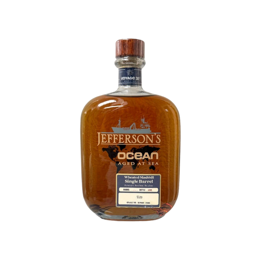 Jefferson's Ocean Aged at Sea Wheated Mashbill Single Barrel  No 191 Voyage 32 750 ML