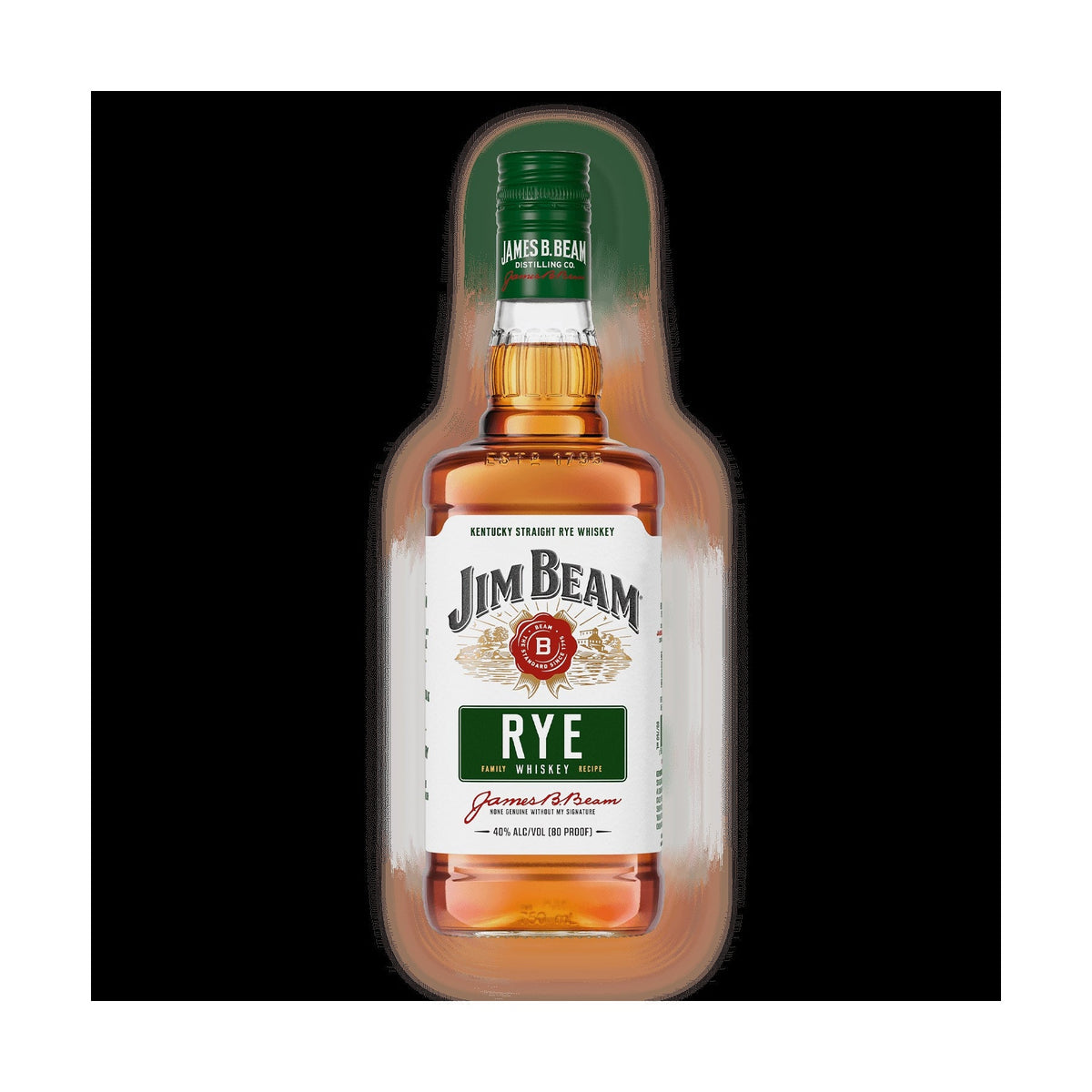 Jim Beam Rye 80 Proof 750ml