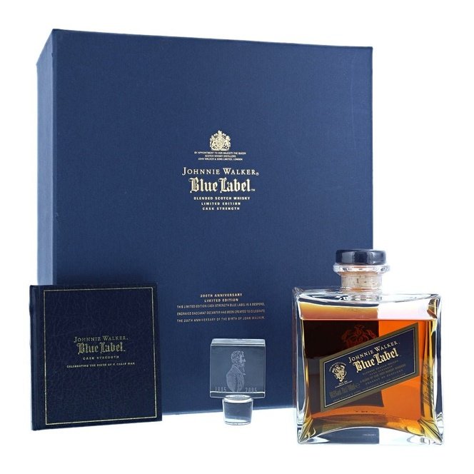Johnnie Walker Blue Label 200th Anniversary Cask Strength Whisky (750mL)