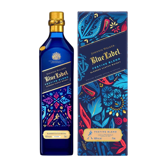 Johnnie Walker Blue Label Festive Blend Blended Scotch Whisky 750ml