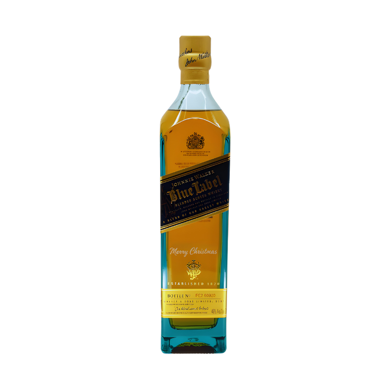 Johnnie Walker Blue Label - "Merry Christmas" Engraved Edition