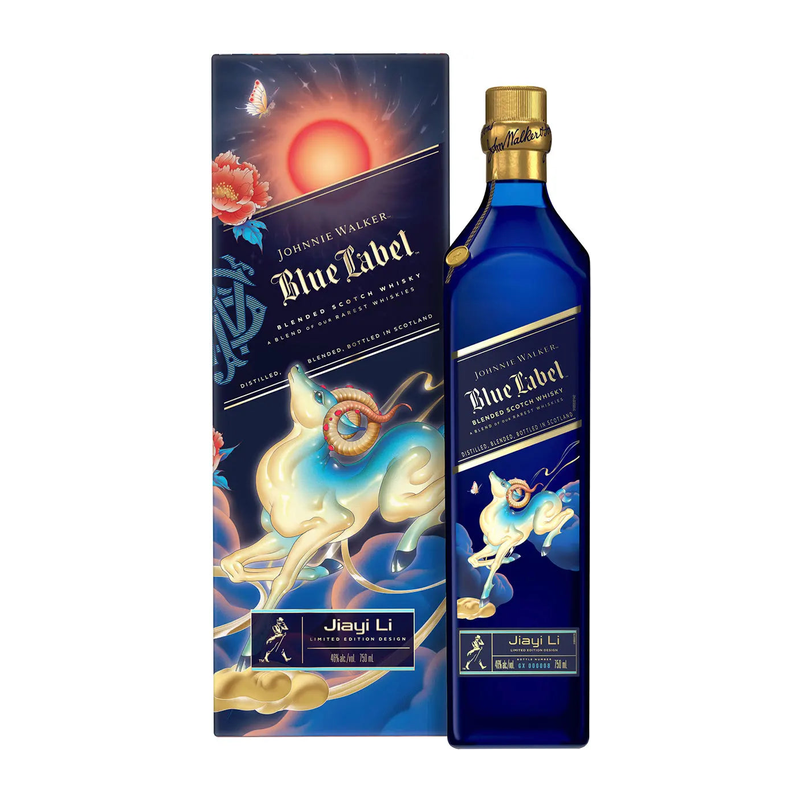 Johnnie Walker Blue Label Year of the Goat 2027 Blended Scotch Whisky 750ml (Pre-Order)