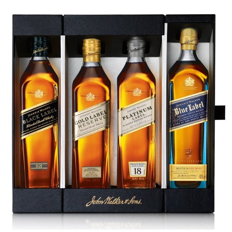 Johnnie Walker The Collection (4x 200ml)
