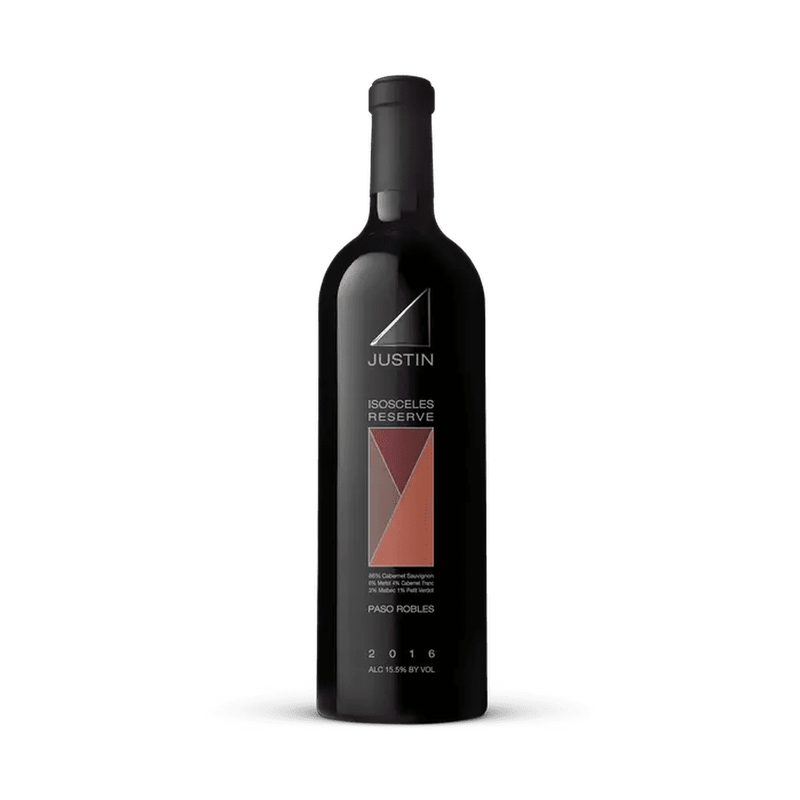 Justin Red Wine Isosceles Reserve Paso Robles 2016