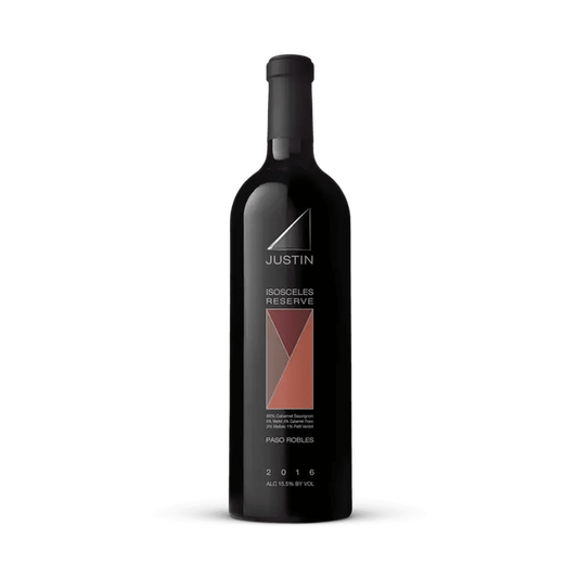 Justin Red Wine Isosceles Reserve Paso Robles 2016