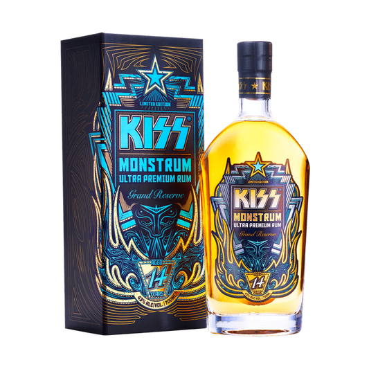 KISS 'Monstrum' 14 Year Old Grand Reserve Ultra Premium Rum Gift Box