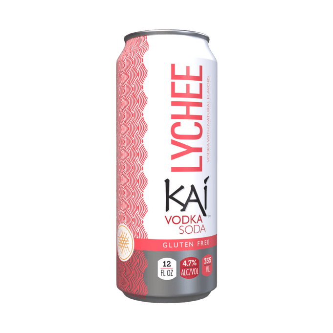 Kai Spirits Lychee Vodka Soda 4-Pack