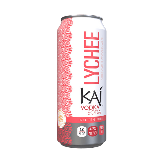 Kai Spirits Lychee Vodka Soda 6-Pack Case