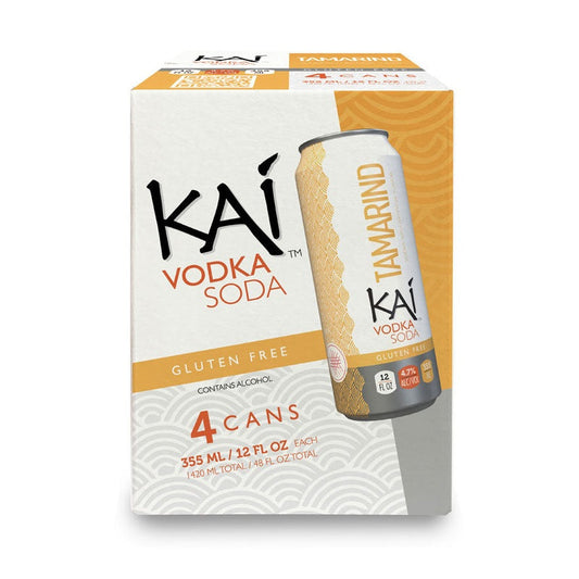Kai Spirits Tamarind Vodka Soda 4-Pack