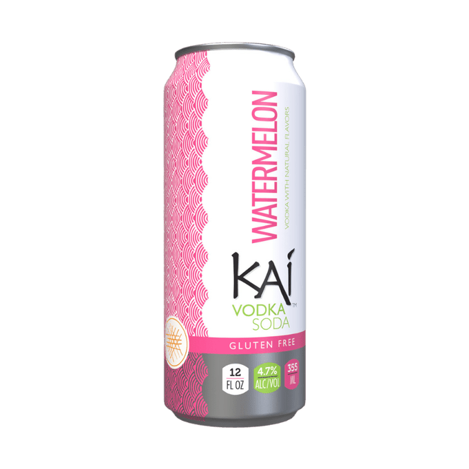 Kai Spirits Watermelon Vodka Soda 4-Pack
