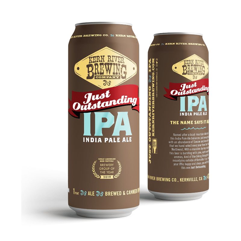 Kern River Brewing Co. Chuuurch! Just Outstanding IPA Beer 4-Pack